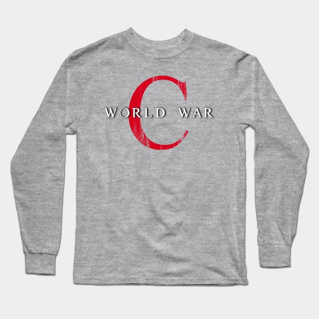 COVID-19 Design | World War C Long Sleeve T-Shirt by POD Anytime